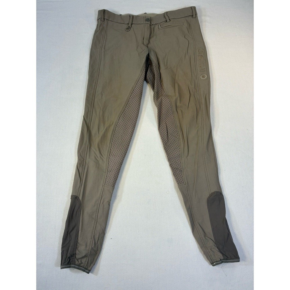 Pikeur Mens Lugana Breeches Taupe Tan‎ Full Grip Seat Riding Pants Size 84 / 30L